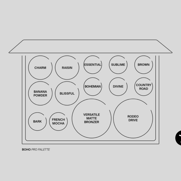 OFRA PRO PALETTE - BOHO NEW - Picture 9 of 11